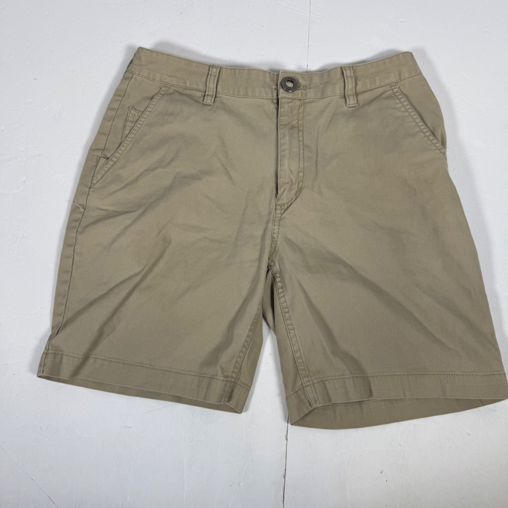 Fox Racing Chino Shorts Mens 28 Khaki Tan Stretch Cotton Twill